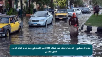 موجات صقيع.. الأرصاد تحذر من شتاء 2026 غير المتوقع رغم عدم كونه الأبرد خلال عقدين